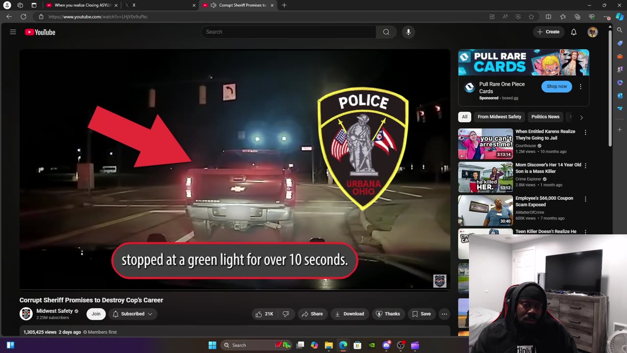 Catching up on content (crazy shit mostly)
