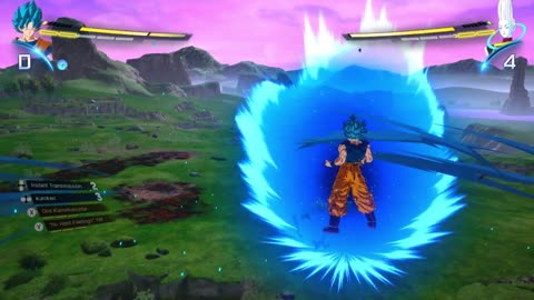 Goku SSJ Blue VS Whis !! - Who Will Win