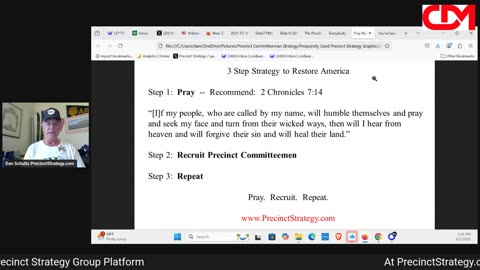 Precinct Strategy Call to Political Action No. 4. Dan Schultz June 2 2025