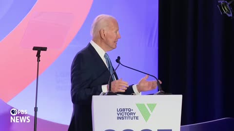 Biden Shouts Out of Nowhere, Demands LGBTQ People “Fight” Trump
