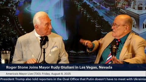 America's Mayor Live (746): Mayor Giuliani from Gateway Pundit's "Vindicated" Conference in Vegas