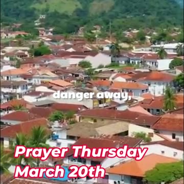 Prayer Thursday thank you God