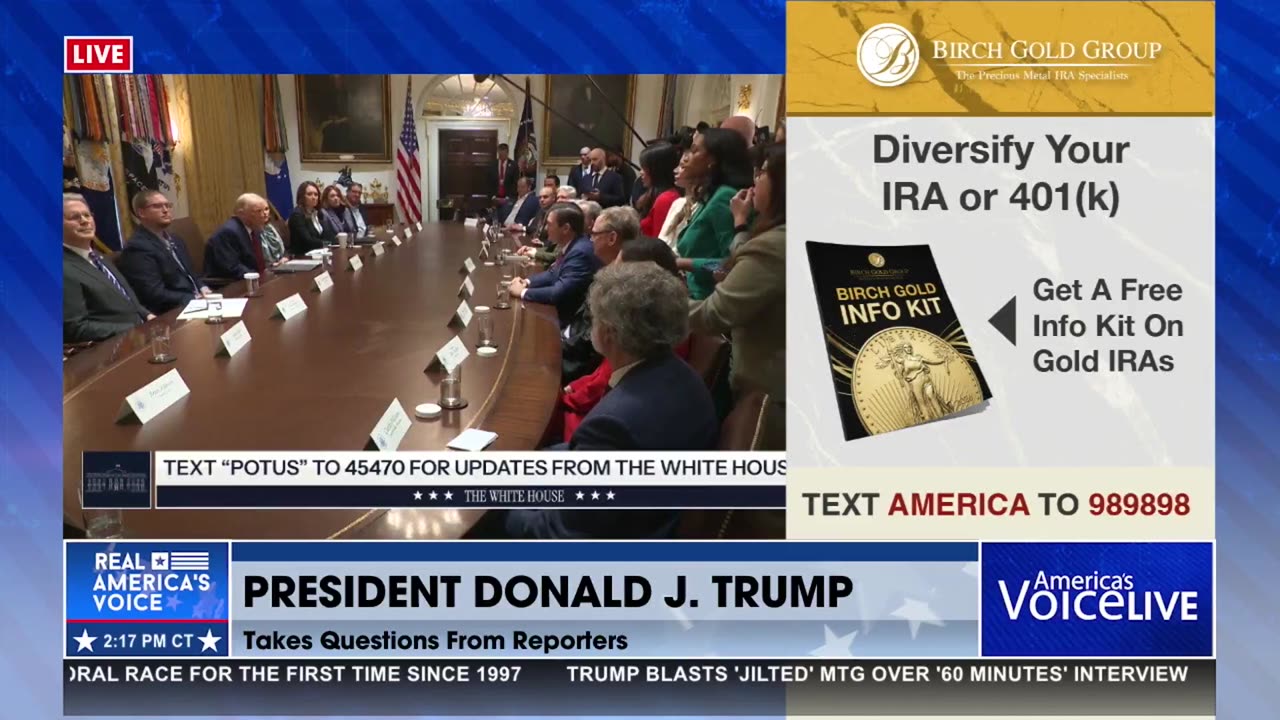 "WHY DON'T YOU MENTION THEM...TELL ME THE NUMBER OF DEMOCRATS"