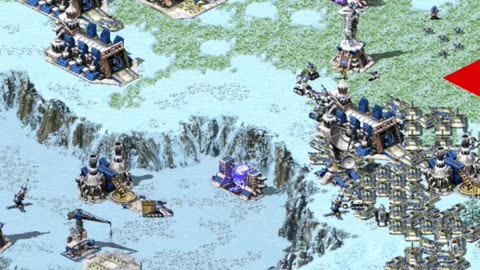 PREVIEW: SQUISHY ALLIED TANK GROUP SQUASHED BY SOVIET HEAVY TANKS - RED ALERT 2: YURI'S REVENGE #ra2