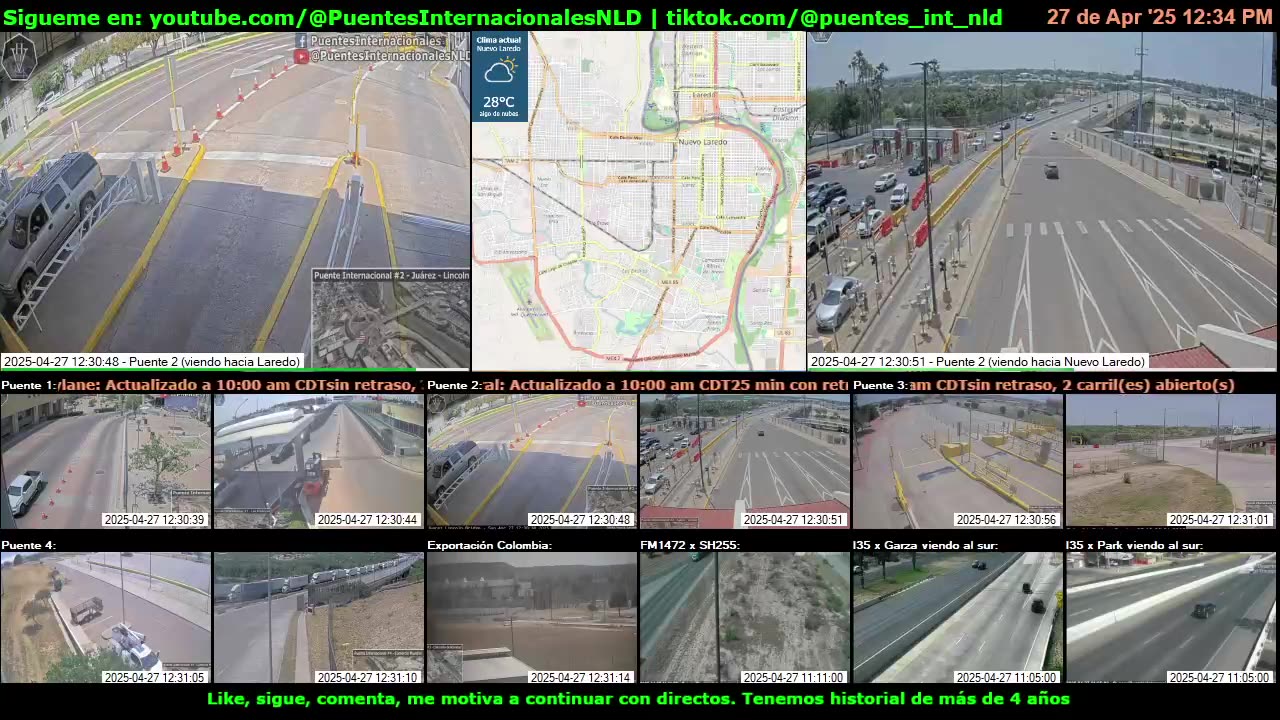 Puentes Internacionales NLD (Youtube / TikTok)