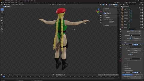 3D Modeled Cammy