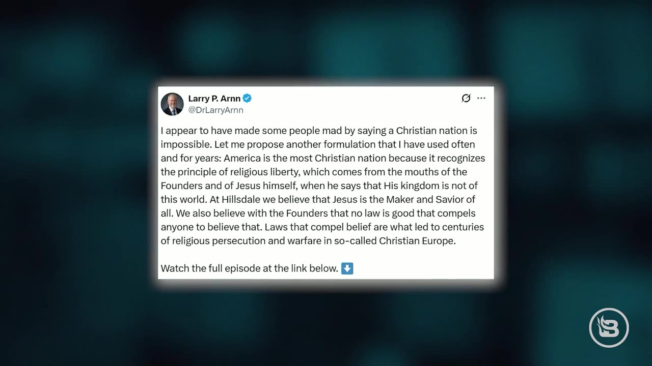 2025-08-20 - Yes, You Really Can (and Must) Have a Christian Nation
