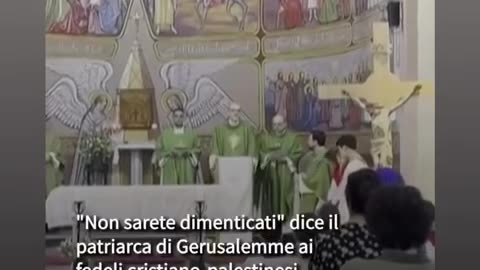 Cardinale rimane a Gaza e non abbandona Chiesa
