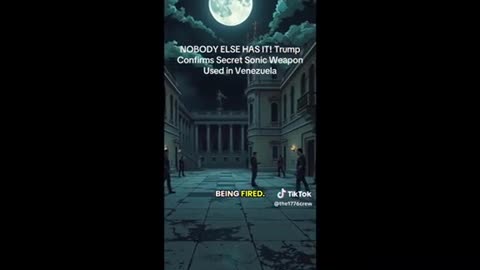 Maduro - Trump said many times "We have weapons like I've never seen before"..