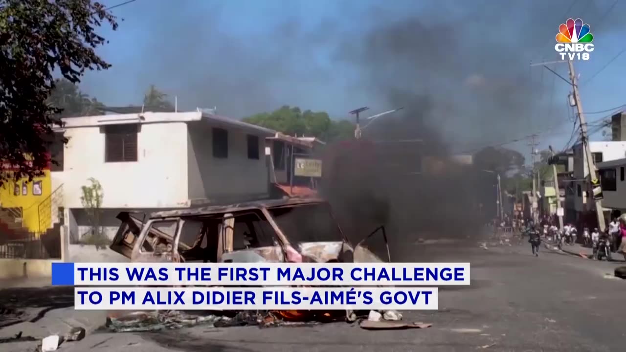 Protesters Clash With The Police In Haiti Over Gang Violence | N18G | CNBC TV18