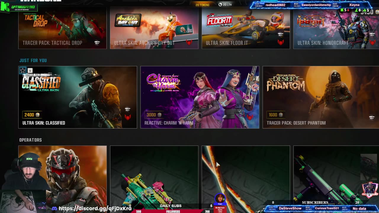 Just chillin 20th rumble stream!