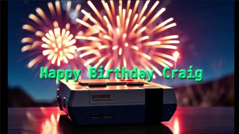 Happy Birthday, Craig! A Special Surprise from Your A.I. Friends! (Song) (Unofficial) (Sidescrollers Plus)