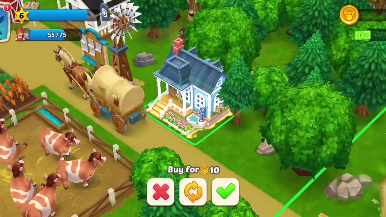 3D tractor farming game for Android