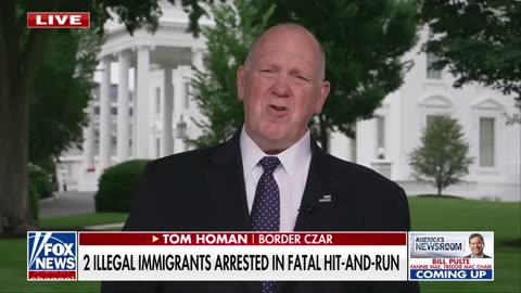 Tom Homan rips 'foolish' migrant who threatened Trump: 'He'll be deported'