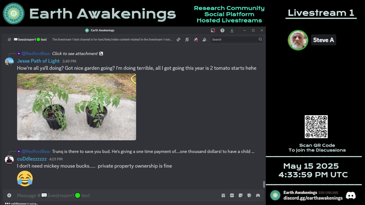 Earth Awakenings - Livestream 1 - #3172