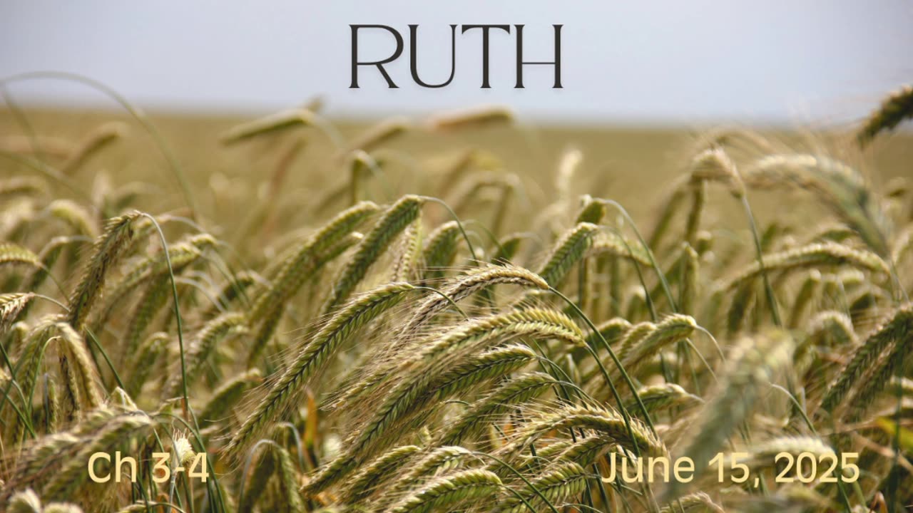 Ruth Chapters 3 & 4 (Part 2)
