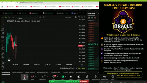 Oracle vs 66 Bitcoin Leverage Traders Live Trader Chronicles
