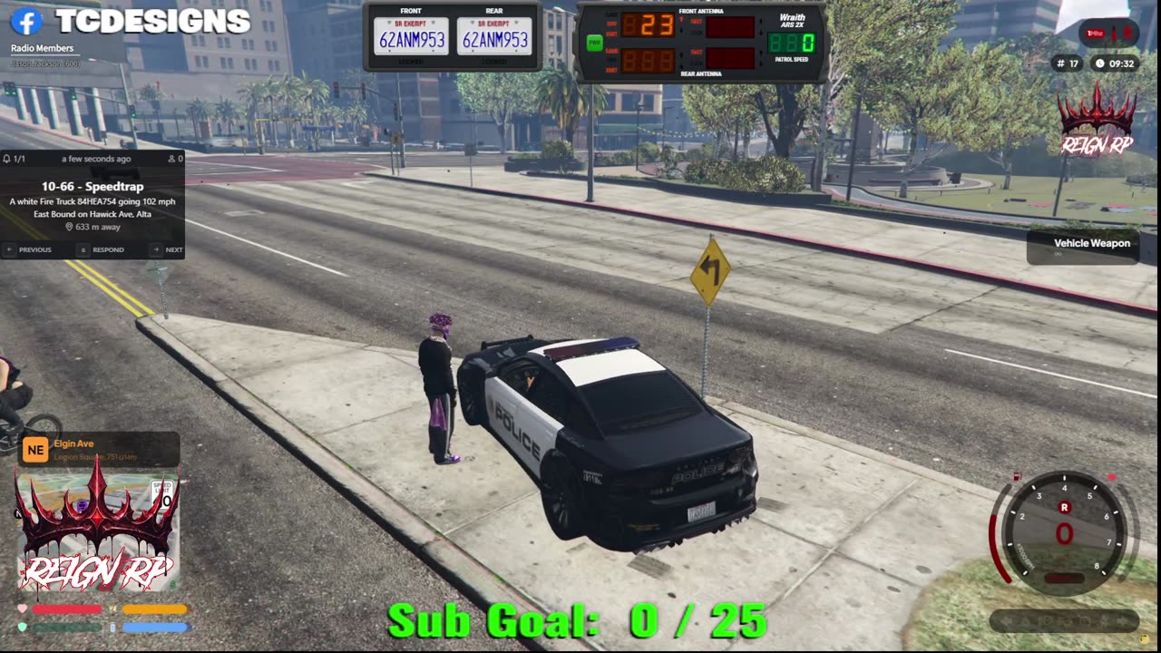 DESIGNER PLAYS COP🚨 Reign RP