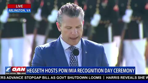 Sec Hegseth Hosts POW/MIA Recognition Day Ceremony