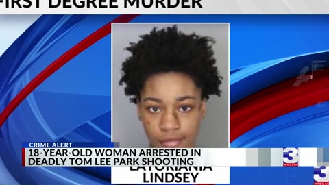 Black Woman arrested in deadly Tom Lee Park shooting