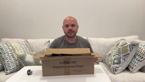 Supertrip Upgraded Weighted Jump Rope Unboxing & Overview