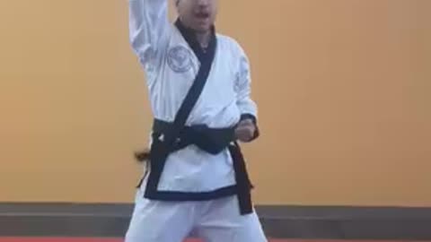Marlon's 2nd Degree Black Belt Test Part 1