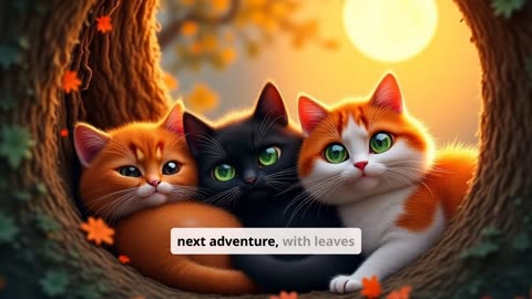 Tristan, Sophia, and Olivia’s Fall Fiasco: A Funny Cat Adventure for Kids