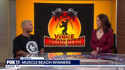 Venice Muscle Beach competition celebrates 25th anniversary | FOX 11 LA