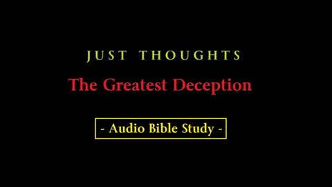 Just Thoughts - The Greatest Deception (2014) Retro