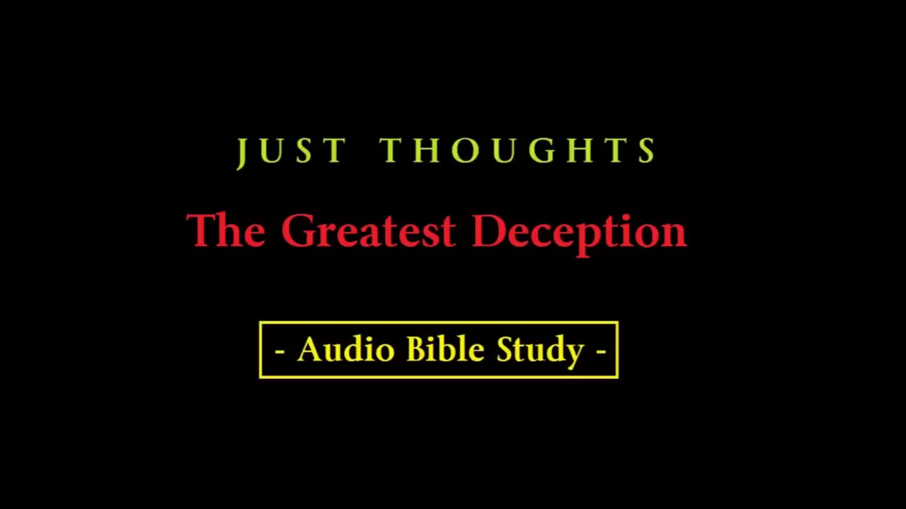 Just Thoughts - The Greatest Deception (2014) Retro