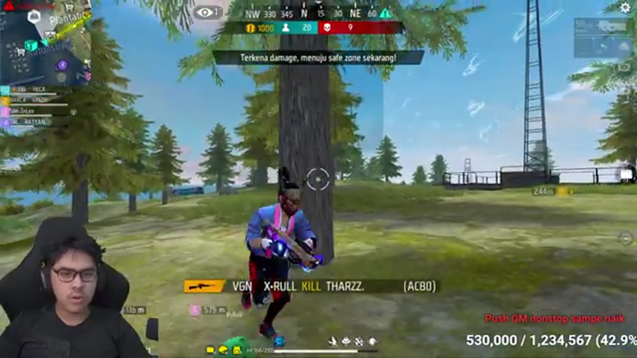 The fun of playing Garena Free Fire Ep250