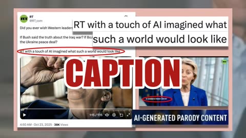 Fact Check: Video Does NOT Show Authentic Footage Of Western Leaders Being "A Bit More Honest" -- AI