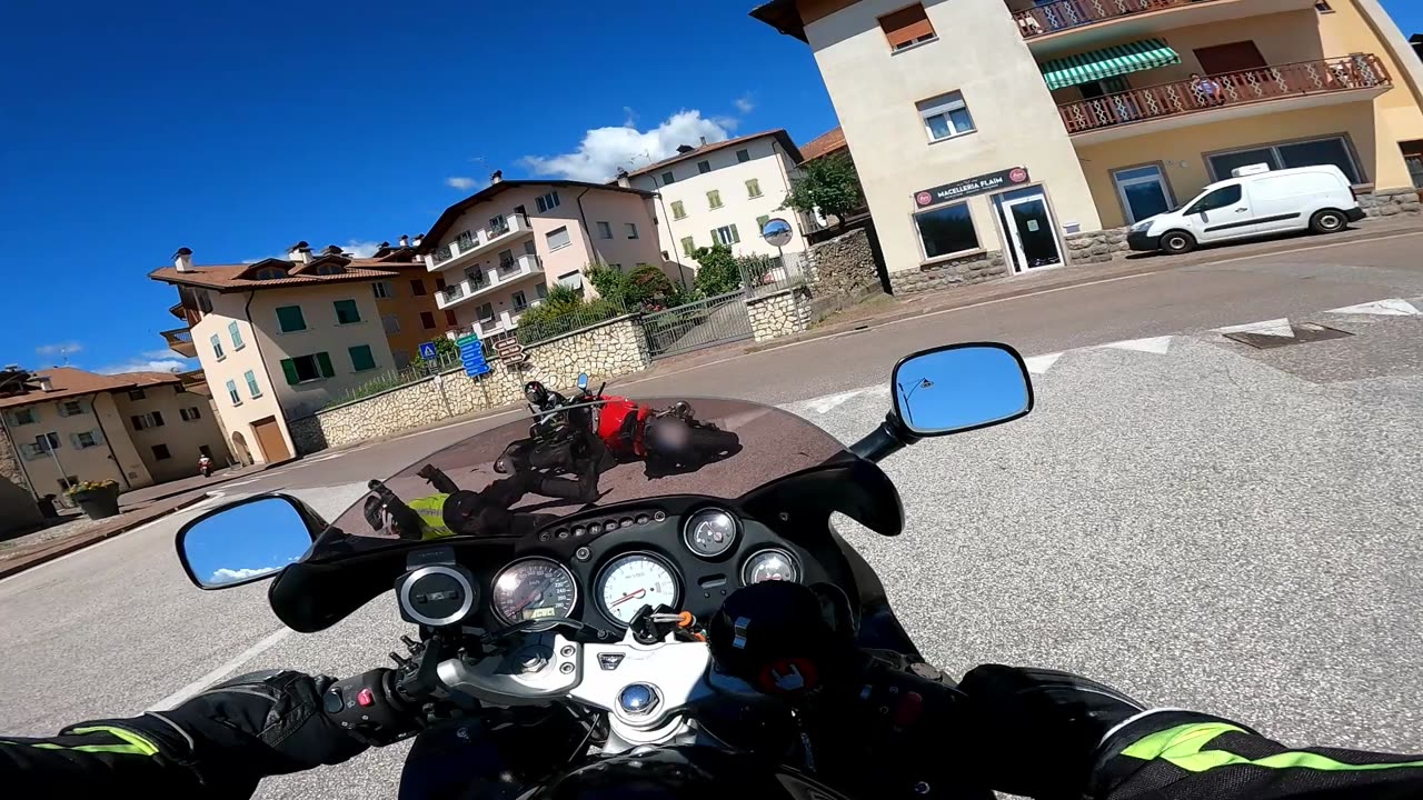 Low-Speed Motorcycle Collision