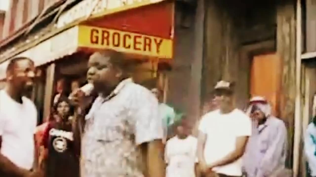 Notorius B.I.G freestyle brooklyn 1989 hij was hier 17 jaar