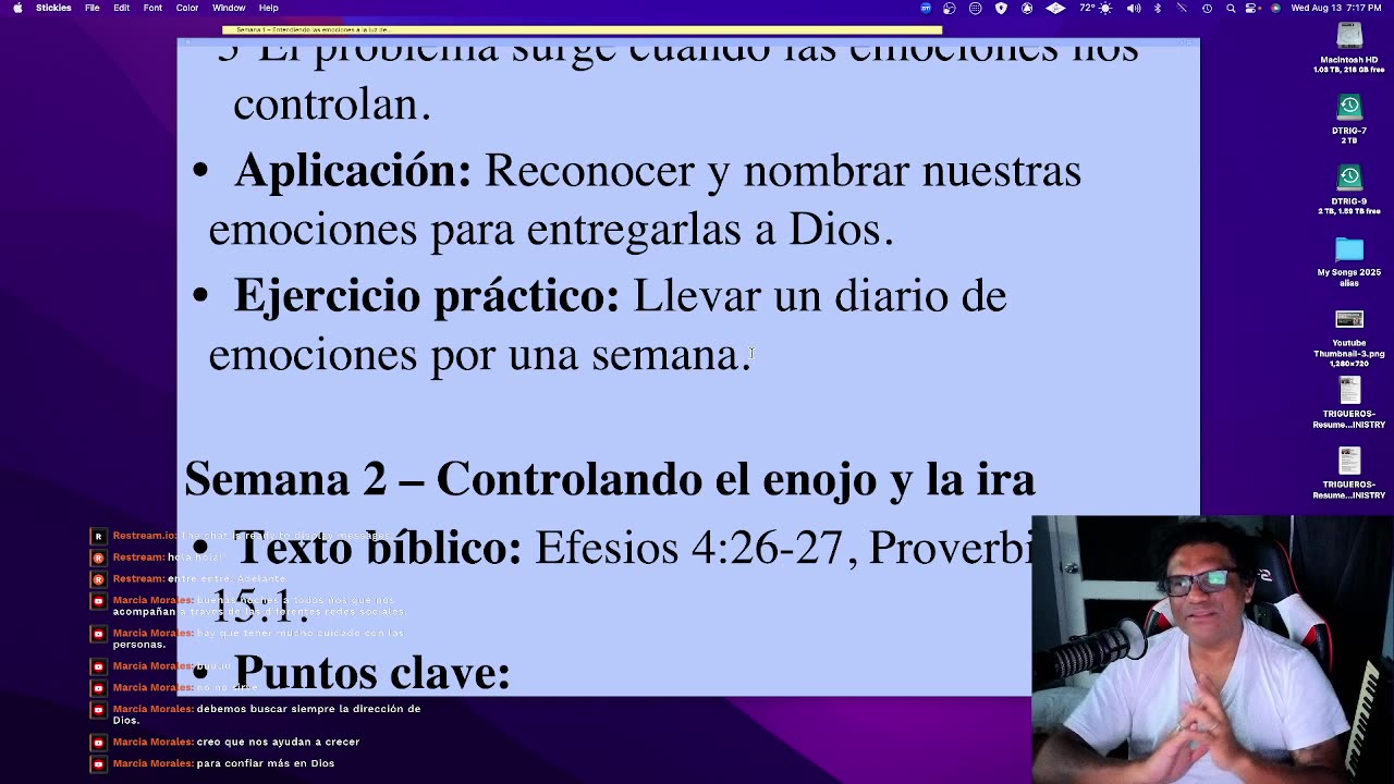 Semana 1 – Entendiendo las emociones a la luz de la Biblia