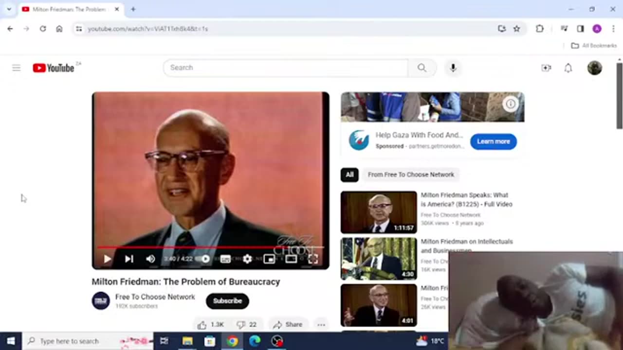 Reaction to Milton friedman