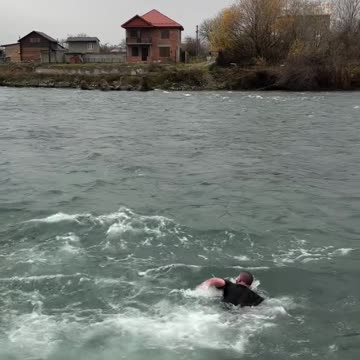 Khabib Nurmagomedov Jumps Into 9-Degree River After Hot Sauna Session