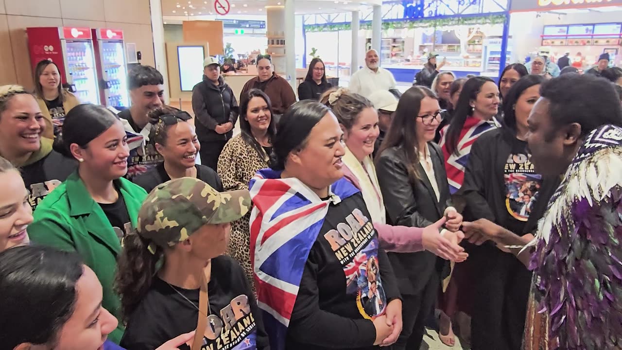 The eagle has landed 🦅in New Zealand 🇳🇿 The Bondservant of Christ John was warmly received