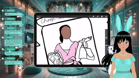 Bunnygirl does ASMRArt and wants you cozy ♡ ｜ ♡ !art !cozy !commands [vod archive]