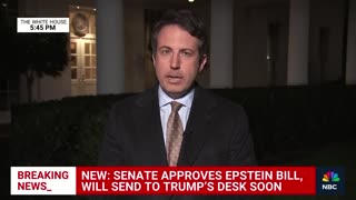 Trump reacts after Senate's unanimous approval of Epstein bill