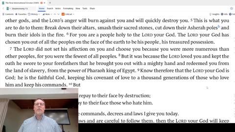 42 Story of God's Law - Moses' Farewell Speech