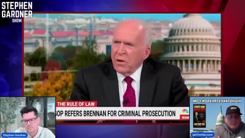 Stephen Gardner🔥Brennan PANICS as DOJ gets NEW SCANDAL documents!!
