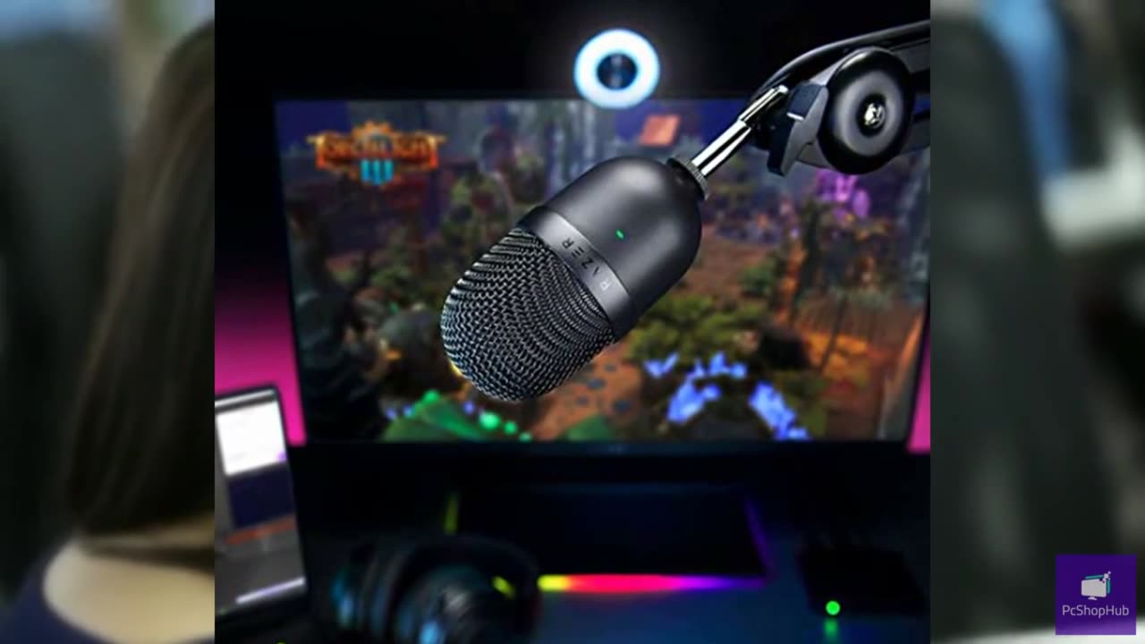 Razer Seiren Mini USB Condenser Microphone: for Streaming and Gaming on PC - Pro