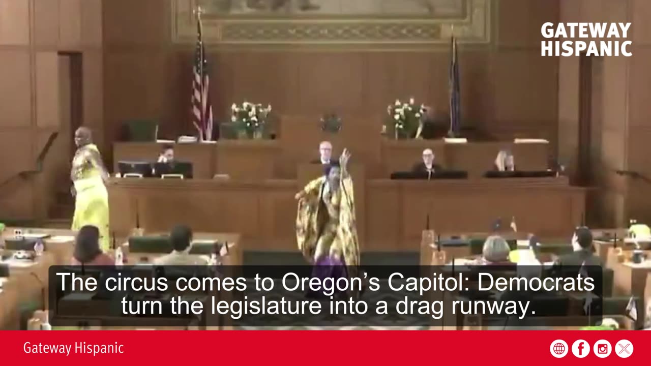 Oregon in Uproar: Video Shows Drag Queens Dancing on State House Floor