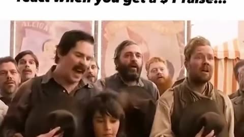 How your boss expects you to react to a dollar raise - Video Meme