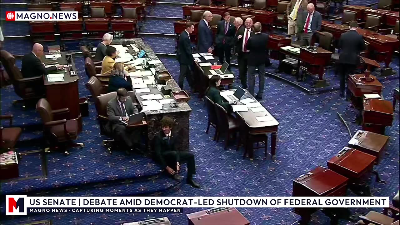 🇺🇸 US Senate | Debate and Vote to Reopen Government after 20 Days of Democrat Shutdown [LIVE]