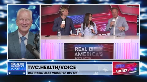 America Fest 2025: Dr Peter McCullough™ with Beau Davidson and Crew on Real America's Voice