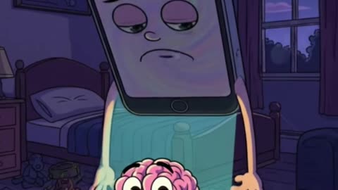 Brain vs Phone 🧠📱 Funny Kids Learning Cartoon