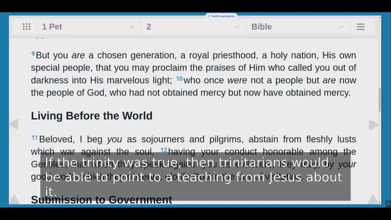 Ex Trinitarian Gives His Testimony Of Why He Left The Falsehood Of The Trinity Doctrine