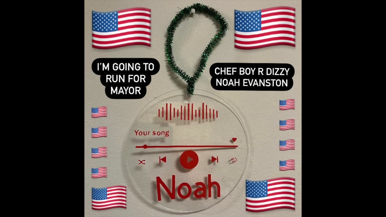 Chef Boy R Dizzy Noah Evanston d(O_o)b I’m Going To Run For Mayor